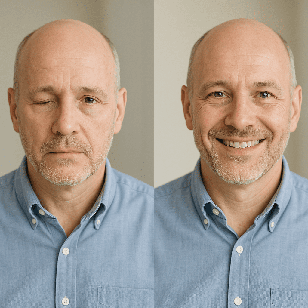 Avant/Après : l’impact psychologique de la prothèse oculaire