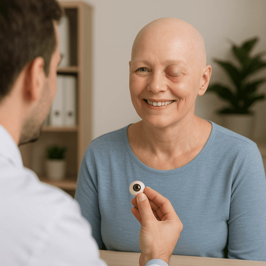 Cancers de l’œil et indications de la prothèse