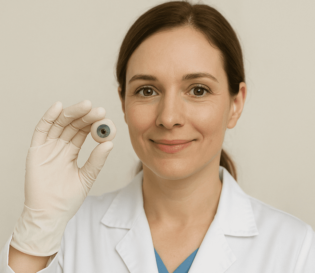 Comment se déroule la première consultation chez l’oculariste?