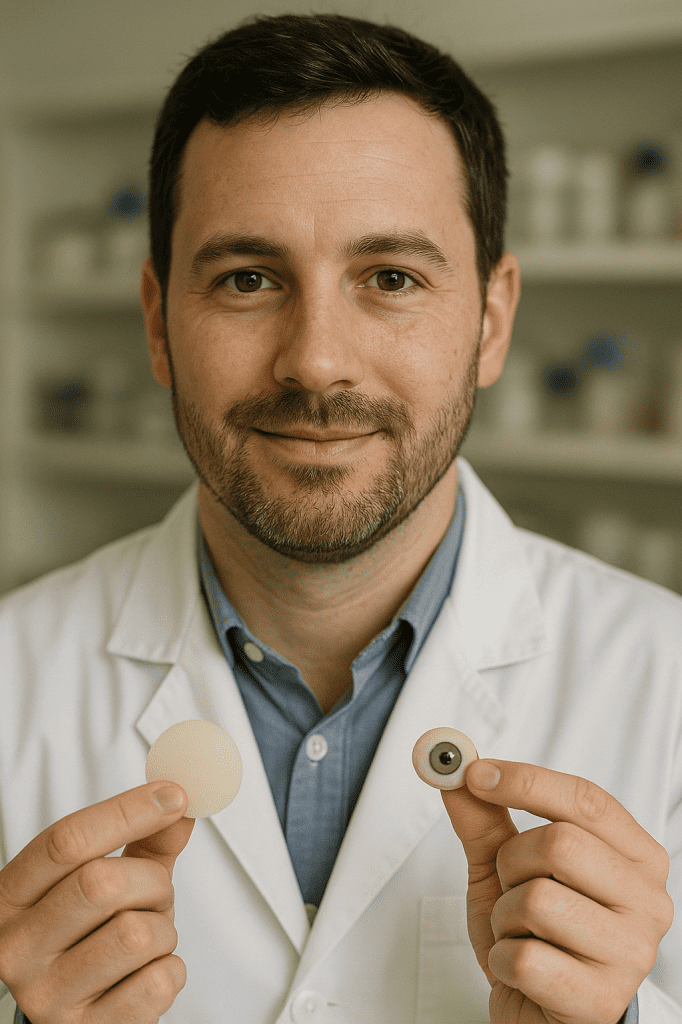 Prothèse oculaire : quels matériaux sont utilisés ?